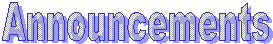 Announcements